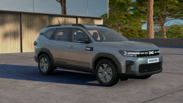 dacia bigster grigio metalizzato render